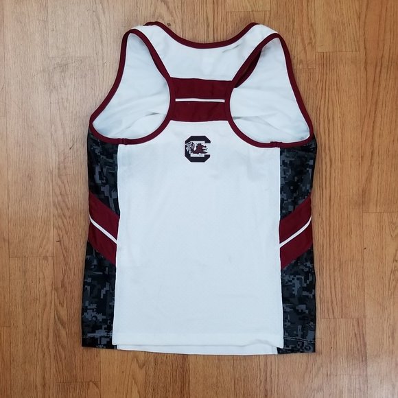 USC Gamecocks Under Armour Singlet Running Jersey - Picture 3 of 5